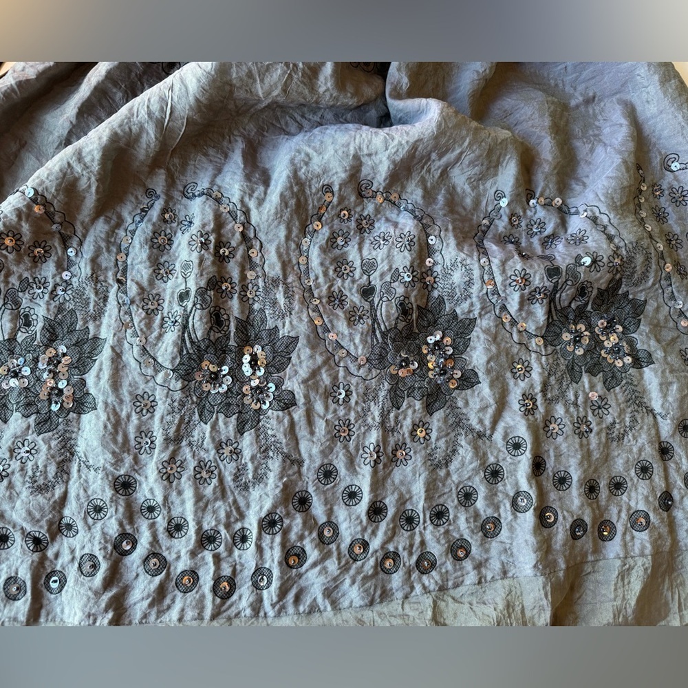 Lapis Embellished Maxi Skirt - Picture 4 of 7